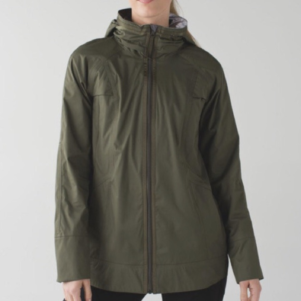 lululemon athletica Olive Green Jacket